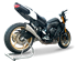 Immagine di TERMINALE HYDROFORM IN ACCIAIO PER YAMAHA FZ8 / FAZER 8 2010-2016