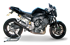 Picture of BLACK CERAMIC HYDROFORM SLIP ON CATLYZED FITTING YAMAHA FZ1 FAZER 2006-2016 