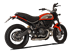 Immagine di TERMINALE GP07 INOX BLACK @ DBKILLER RETE DUCATI SCRAMBLER 800 2015>2020