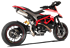 Immagine di TERMINALE EVOXTREME 310 ACCIAIO INOX ALTO PER DUCATI HYPERMOTARD 821 2013-2015