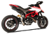 Immagine di TERMINALE EVOXTREME 310 ACCIAIO NERO ALTO DUCATI HYPERMOTARD 821 2013-15