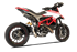 Immagine di TERMINALE GP-07 BLACK ALTO GHIERA DUCATI HYPERMOTARD 821 2013-15