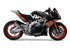 Immagine di TERMINALE GP07 ACCIAIO SATINATO DOPPIO DBK APRILIA TUONO 1100 V4 2017-20