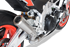 Immagine di TERMINALE GP07 ACCIAIO SATINATO DOPPIO DBK APRILIA TUONO 1100 V4 2017-20