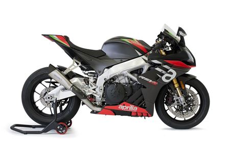 Immagine di TERMINALE RACING EVOXTREME 260 TITANIUM PER APRILIA TUONO V4 1100 2017-2020