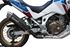 Picture of HP CORSE APPROVED 4-TRACK R BLACK CERAMIC SLIP-ON EXHAUST SILENCER FOR HONDA CRF1100L AFRICA TWIN 2020-2024