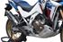 Picture of HP CORSE APPROVED 4-TRACK R BLACK CERAMIC SLIP-ON EXHAUST SILENCER FOR HONDA CRF1100L AFRICA TWIN 2020-2024