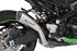 Picture of HP CORSE APPROVED STAINLESS STEEL HYDROFORM SHORT R SLIP ON WITH GRID FOR KAWASAKI Z 900 2020-2024