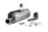 Picture of HP CORSE APPROVED 4-TRACK R STAINLESS STEEL SLIP-ON EXHAUST SILENCER FOR HONDA CRF1100L AFRICA TWIN 2020-2024